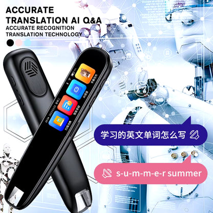 Student Mobile Scanning Reading Pen with Language Translation Portable Scan Reader Pen for Multilingual Translation