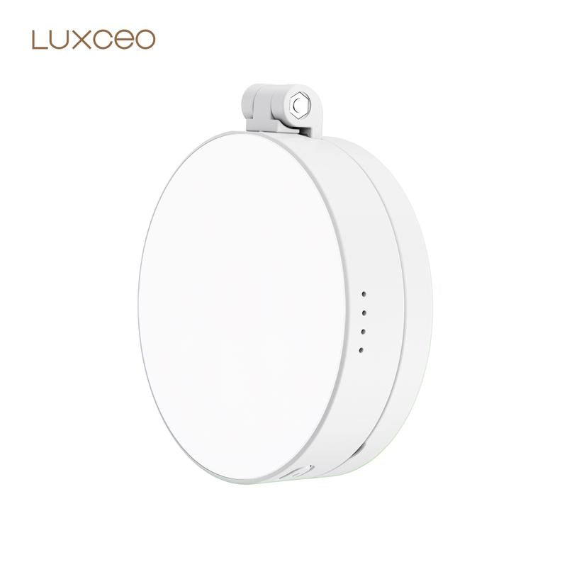 3-In-1 Magnetic Beauty Selfie Light for Phones – 360° LED Ring Light with Magsafe, Mirror and Phone Stand – Portable Rechargeable Fill Light for Makeup, Live Streaming, Video Calls, Compatible with Iphone 17